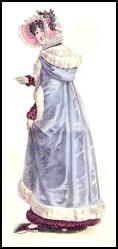 FahsionHistory - 1821 Mantle Cloak - Witzchoura