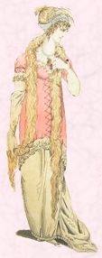 Fashion long gloves and tippet of 1804