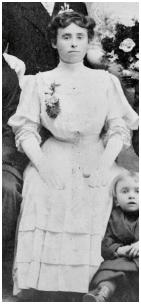 1912 Wedding guest.