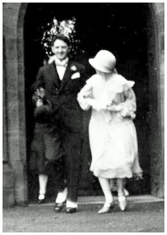 Wedding of Norman Shaw & Mary Anderson 1926