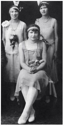 Fashion History - Falppers - 1927 - Short Wedding Dress and Guest Dresses Photo