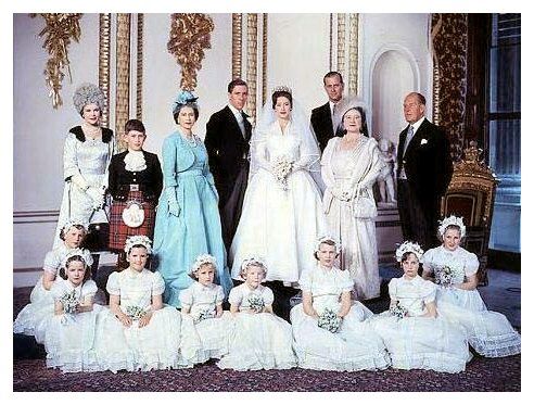 the royal wedding. The Royal Family at the