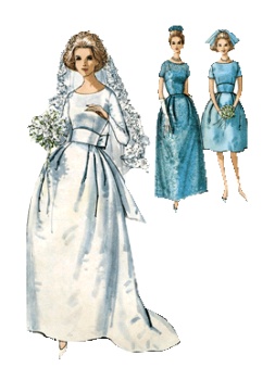 Modern bridesmaid dress sewing patterns