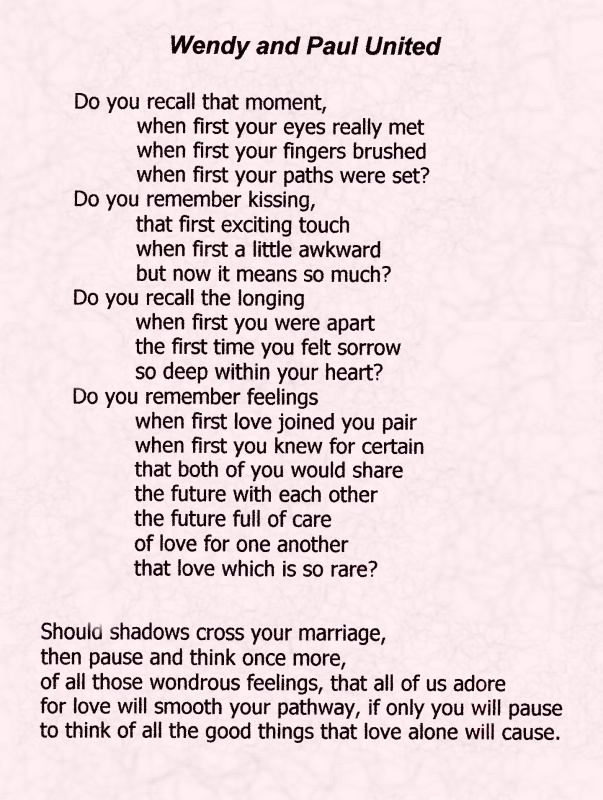 Wedding Dresses Wedding Dress Poems