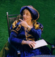 Themed Elizabethan Wedding Guest