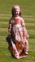 Themed Elizabethan Wedding  with Child in Costume