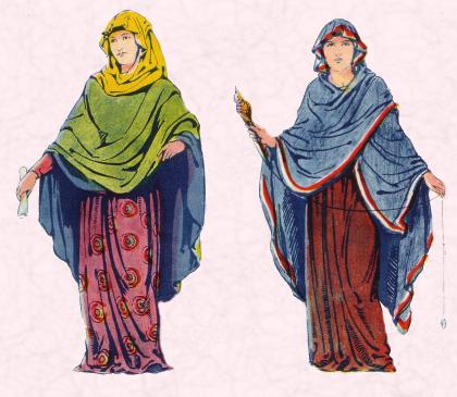 Dress Sale on Early Clothing In Costume History   Saxon  Frankish And Anglo Saxon