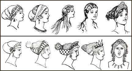 ancient rome woman hair styles