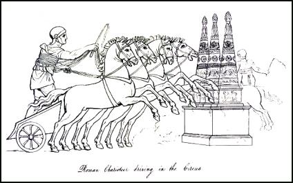  Picture of Roman Chariot & Roman Driver