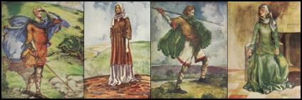 Early English Costume Plates - Dion Clayton Calthrop