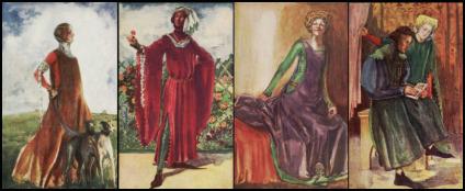 Medieval Surcoats & Houppelande - Costume