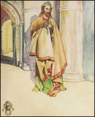 Man in 1100-1135 - Male Cloak and Costume