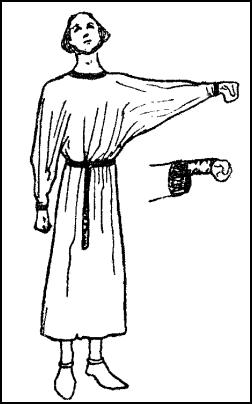 Early 1300s Man's Sleeve.