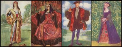 Tudor Fashion - Henry VIII Six Wives