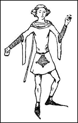 Early 14th Century Sleeves - Man's Tunic.