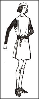 Man's Costume - Henry III Era