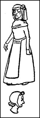 hair styles in the 1300 s