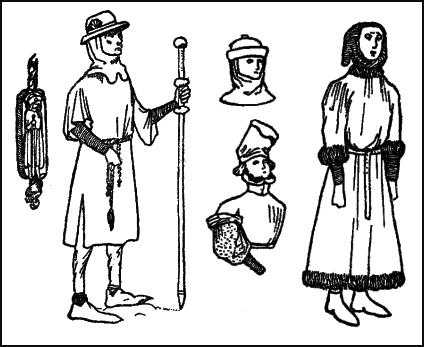 Medieval Dress C1400.