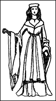 LONG SLEEVED GOWN - WOMAN-1422-1461