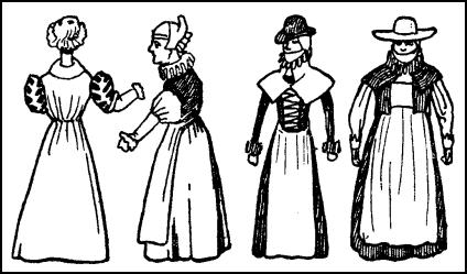 WOMENS DRESSES - ELIZABETH - 1558-1603