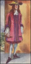 Frock Coat King James II Costume - 1685-1689