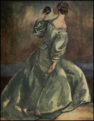 WOMAN OF THE TIME OF THE CROMWELLS - 1649-1660