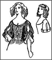 Womens Haitstyles - CHARLES II - 1650-1685
