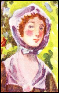 Woman of George III Era - A Neat Calash/Mob Cap.