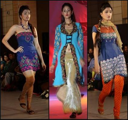 Modern Meets Traditional Indian Dress