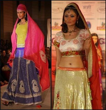 Swirling Lehengas - Long Maxi Skirts