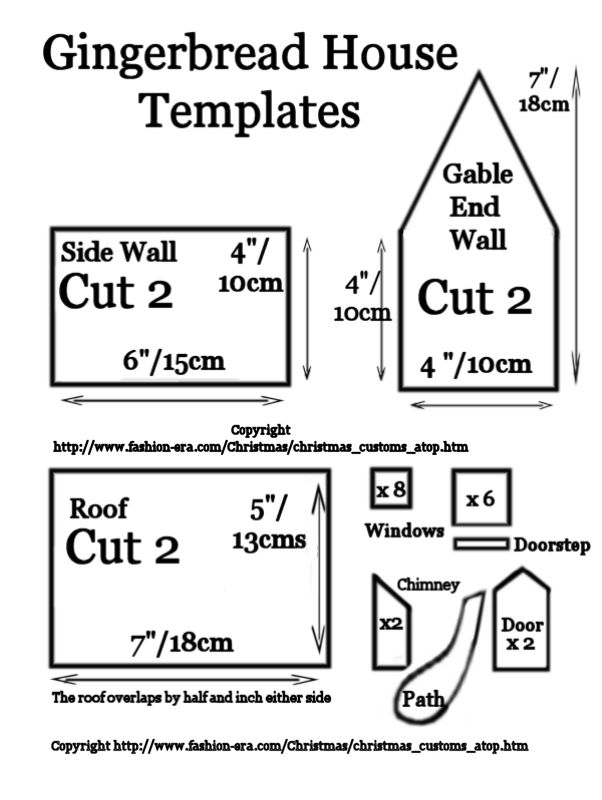 15+ Gingerbread House Designs: {Free Patterns &amp; Ideas} : TipNut.com