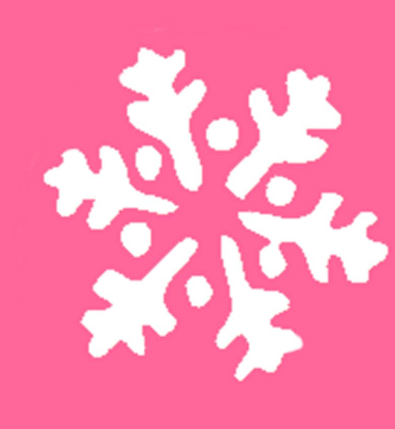 Snowflake Stencil Template