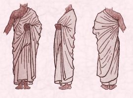 Early Assyrian Clothing - Shawl Styles.
