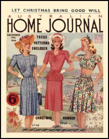 Mid Late 1940s Dressmaking The Australian Ladies Home Journal 1946