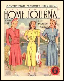 Mid Late 1940s Dressmaking The Australian Ladies Home Journal 1948