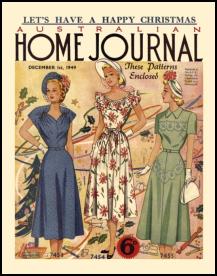 Late 1940s Dressmaking The Australian Ladies Home Journal 1949