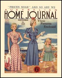 Late 1940s Dressmaking The Australian Ladies Home Journal 1949