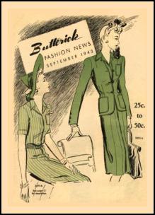 1940s Fashion Pictures 1945-1950 - MCalls and Butterick