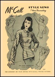 1940s Fashion Pictures 1945-1950 - MCalls and Butterick Dressmaking ...
