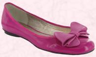 Fexton (Pink) Patent Ballerina £45 Spring/Summer 2009 at Moda in Pelle.