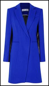 womens cobalt blue coat