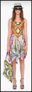 Dolce&Gabbana SS12 Scarf Dress.