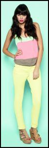 Pastel Lemon Jeans At Matalan.