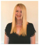 18" clip in human hair extensions after trimming and styling.