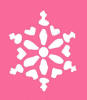 Snowflake stencil