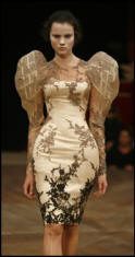  Alexander McQueen dress.