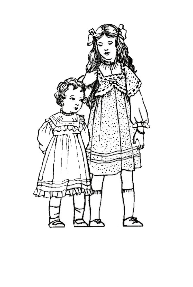 1910 little girl dresses