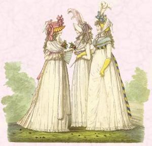 Historia del traje - Vestidos de la década de 1790 - Galería de la Moda