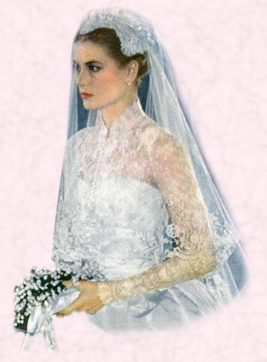 grace kelly 1956 wedding dress