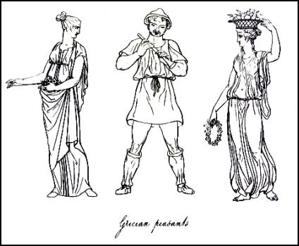 Ancient Greek Costume History Men Grecian Mens Battle Dress